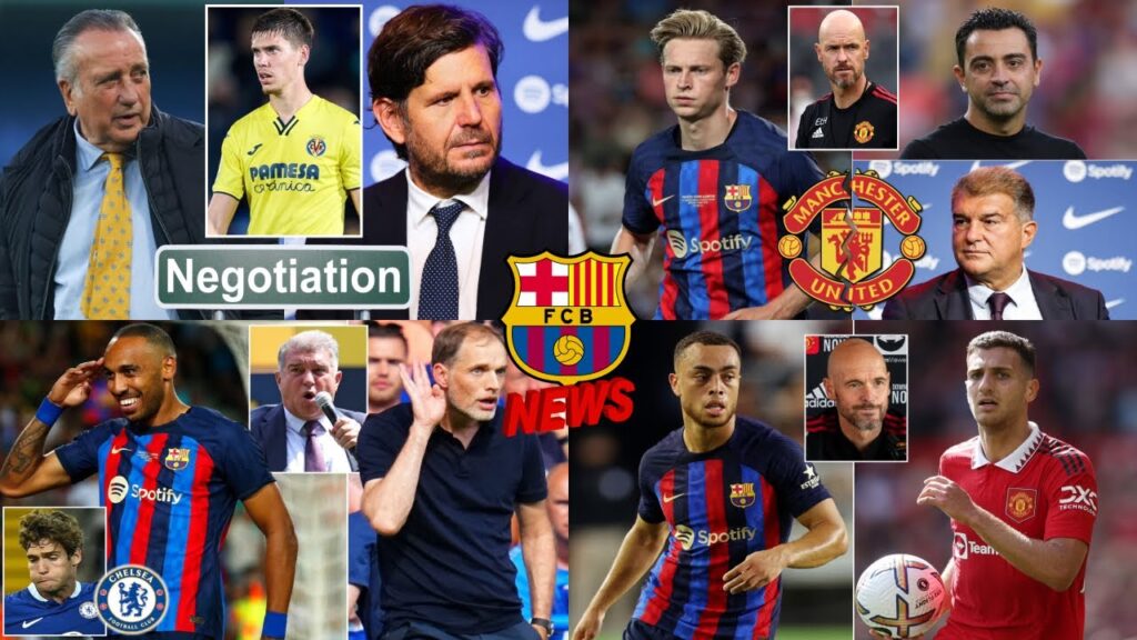 Juan Foyth PRICE Set💣| De Jong To Man Utd OFF🚨| Chelsea Prep Auba OFFER❗| Dest EXIT Being Studied💥