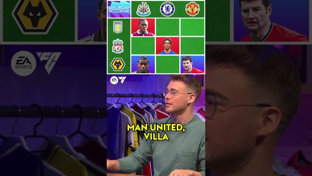 FOOTBALL TIC-TAC-TOE: HARRY PINERO VS JAMES ALLCOTT #shorts #saturdaysocial #premierleague