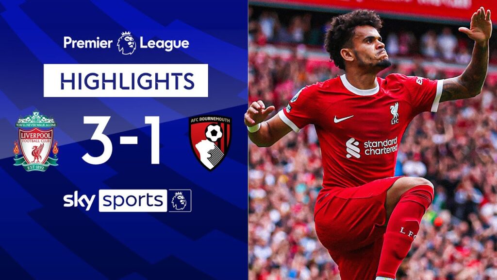 ACROBATIC Diaz volley sparks comeback! 🔴 | Liverpool 3-1 Bournemouth | Premier League Highlights