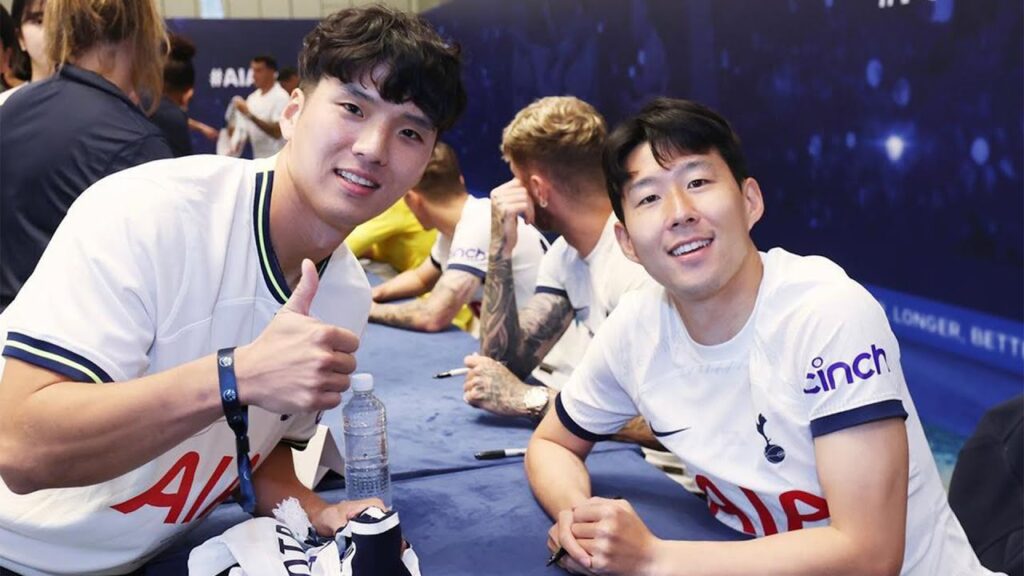 I met Captain Son Heung min