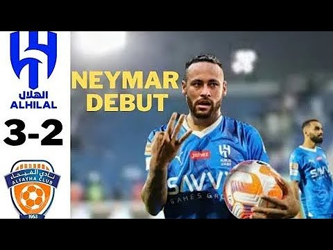 Neymar Debut 🔥 | Al Hilal vs Al Feiha | Highlights and Goals 2023