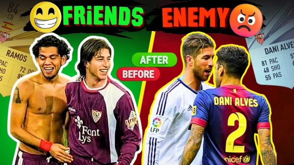 Famous Footballers YOU NEVER Knew Played TOGETHER! 😲🥵