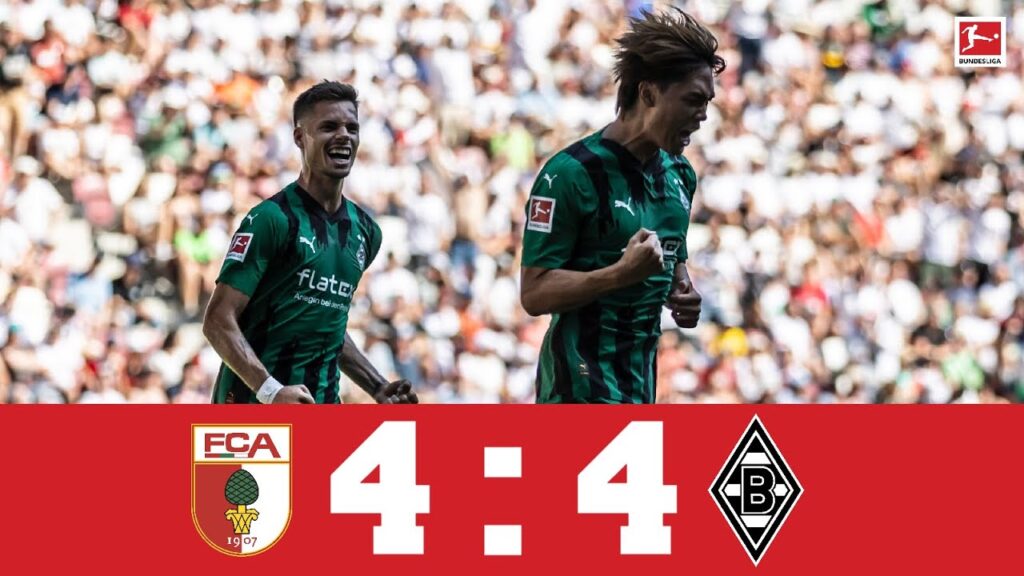 FC Augsburg vs. Borussia M'gladbach | Höhepunkte | Bundesliga 2023/24