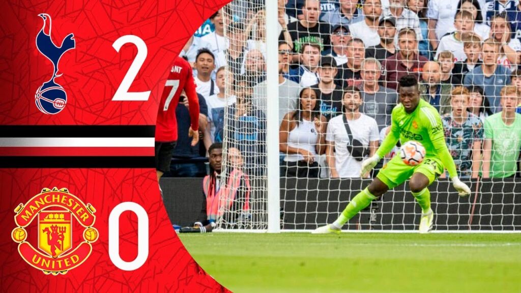 André Onana Save vs Tottenham | Tottenham vs Manchester United 2-0 | Highlights | Premier League