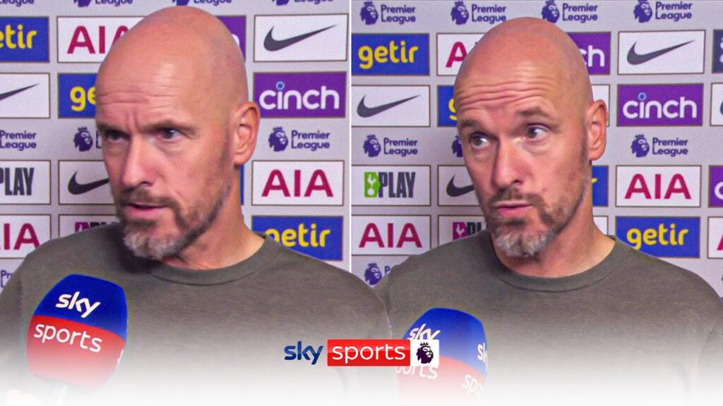 'We deserved a penalty!' 😤 | Ten Hag reacts to Man United's defeat to Spurs