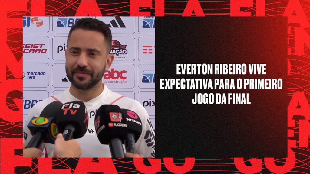 Everton Ribeiro vive expectativa para o primeiro jogo da final