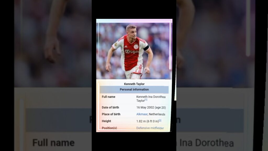 biography of Kenneth Taylor  || #fifaworldcup || #football