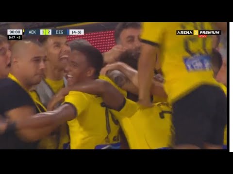 Domagoj Vida Goal 90+10 | AEK Athens - Dinamo Zagreb 2-2 Extended Highlights | UEFA Champions League