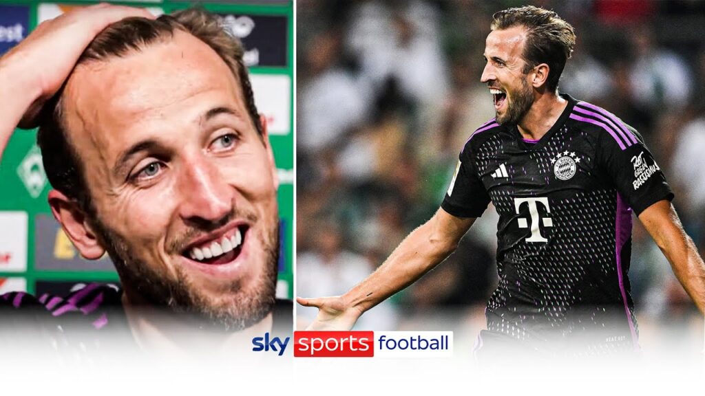 'The perfect start!' 🤩 | Harry Kane reacts to his goalscoring Bundesliga debut 💪