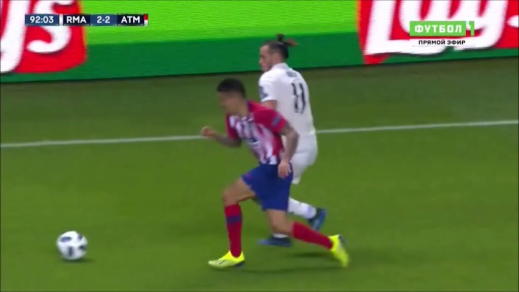 Ángel Correa crazy nutmeg vs Real Madrid HD 1080p