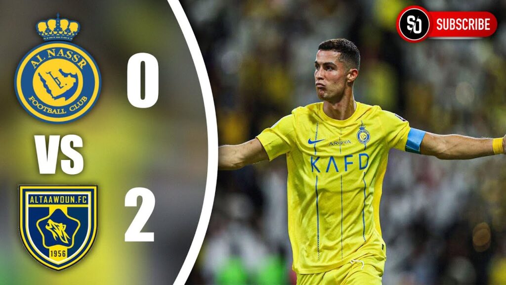 Al-Nassr Vs Al-Taawoun 0-2 | Highlights and All Goals | #cristiano #cr7 #cr7alnassr