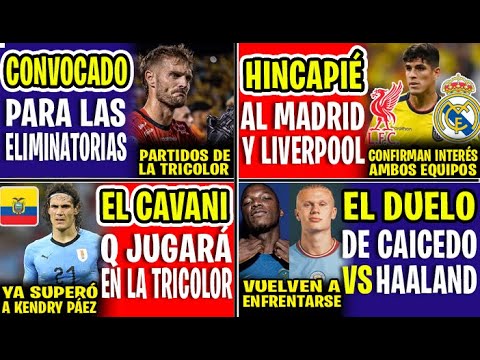 BOMBAZO! PIERO HINCAPIÉ REFUERZO DEL REAL MADRID ó LIVERPOOL | EL CAVANI QUE JUGARÁ EN LA TRICOLOR