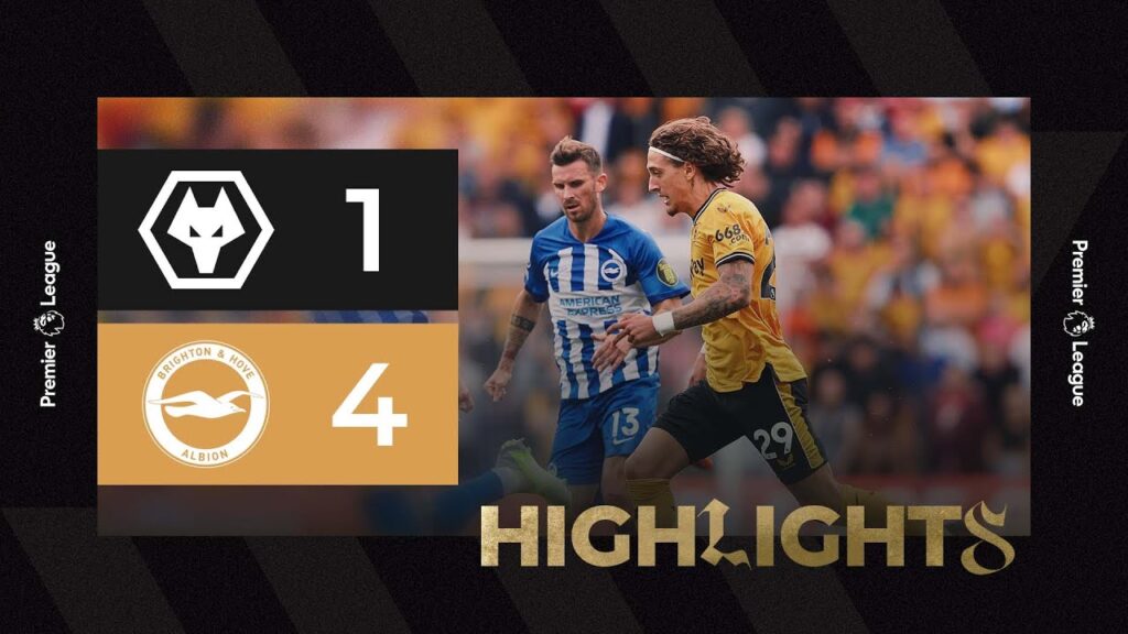 A disappointing afternoon at Molineux | Wolves 1-4 Brighton | Highlights