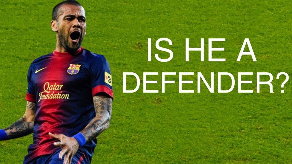 Dani Alves has very good qualities for a forward...