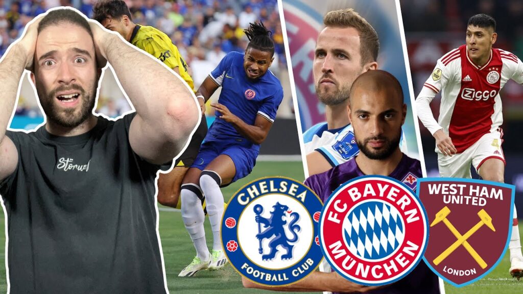 Nkunku OUT For WEEKS?! | Bayern HIJACK Amrabat From United? | Edson Alvarez To West Ham?!