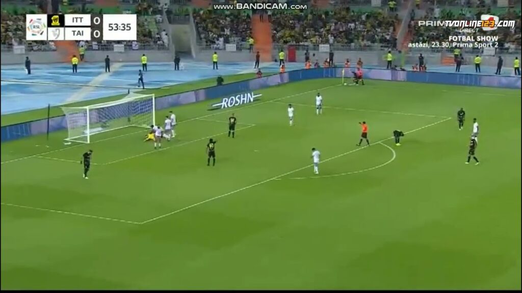 Amazing Goal Abderrazak Hamdallah ~Al Ittihad 1-0 Al Taee~