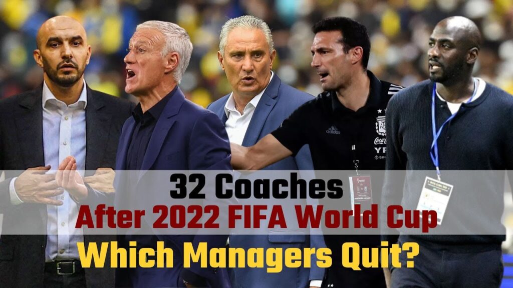 2022 FIFA World Head Coaches after the End of the Tournament