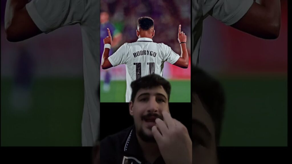 REAL MADRID VENCE COM GOL DE RODRYGO