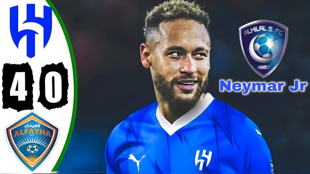 Neymar AL Hilal First Match 🔥 Al Hilal vs Abha 4-0 Hіghlіghts & All Goals 2023 HD