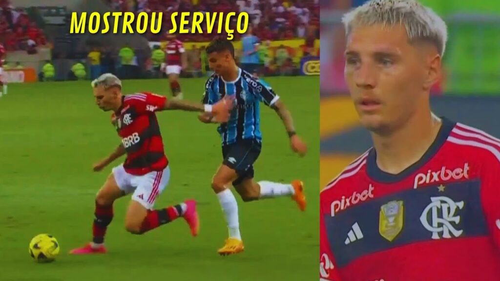 VARELA JOGOU BEM COMO TITULAR MAS SAIU LESIONADO | Guillermo Varela vs Grêmio