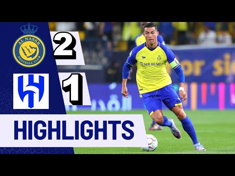 Ronaldo Sensational Strike Seals Victory In Final:Al Nassr vs Al Hilal 2-1| 2023 Football Highlights