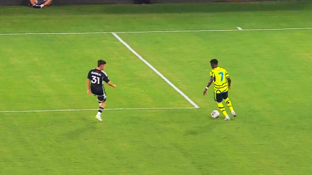 Bukayo Saka Brilliant Performance vs MLS All-Stars