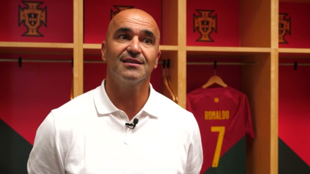 Roberto Martínez sobre os 20 anos de CR7 na seleção