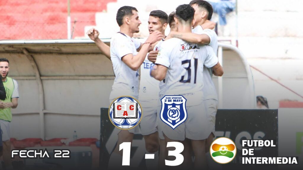 Colegiales vs 2 de Mayo PJC (1 - 3) | Fecha 22 | Intermedia 2023