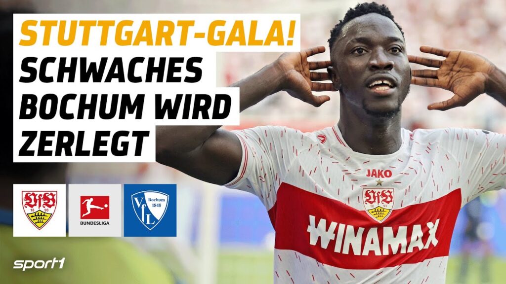 VfB Stuttgart - VfL Bochum | Bundesliga Tore und Highlights 1. Spieltag
