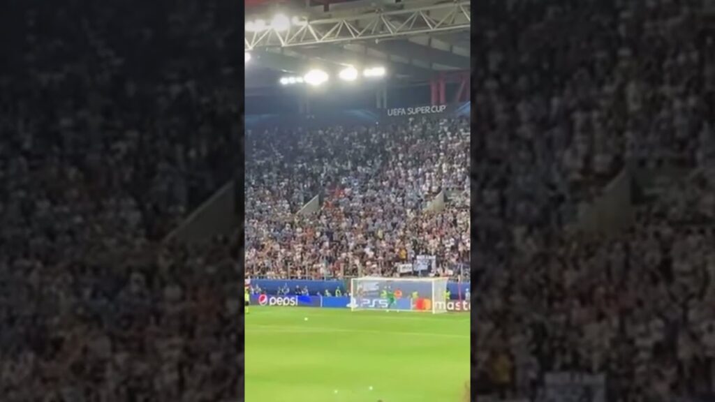 Nemanja Gudelj misses from the spot against Man City in the Super Cup 2023