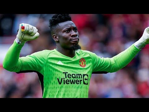 André Onana saves today Tottenham Hotspur vs Manchester United English premier League EPL highlights