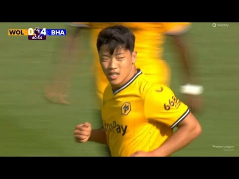 Hee-Chan Hwang Goal,Wolves vs Brighton (1-4) All Goals and Extended Highlights