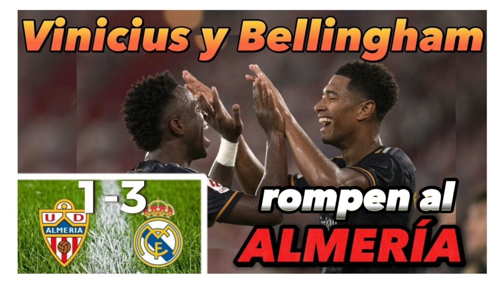 Vinicius Jr y Bellingham la rompieron ayer en el Real Madrid - UD Almería | Opinion del partido