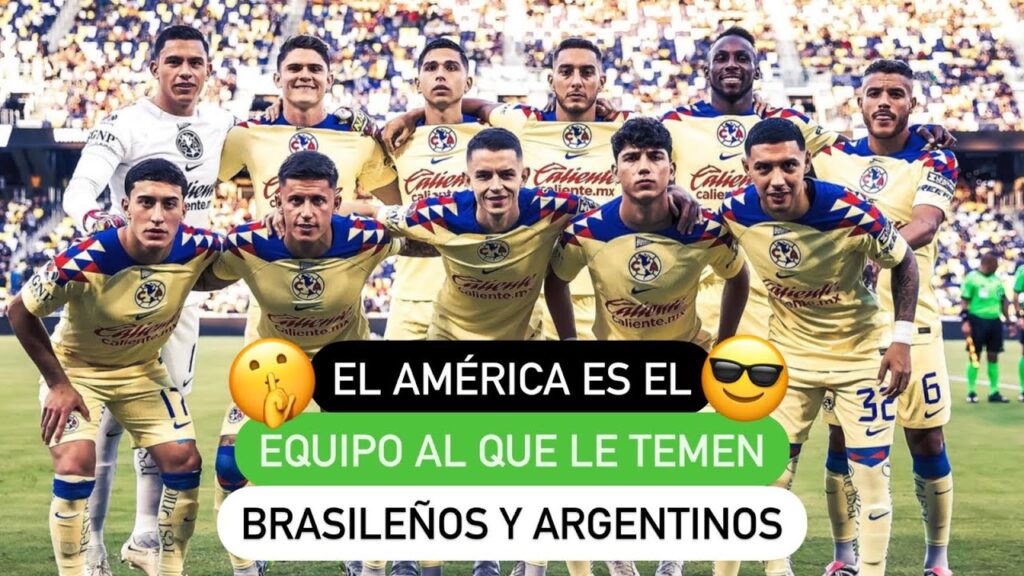 😎 El América 🟡 es el equipo al que le temen brasileños y argentinos 🤫