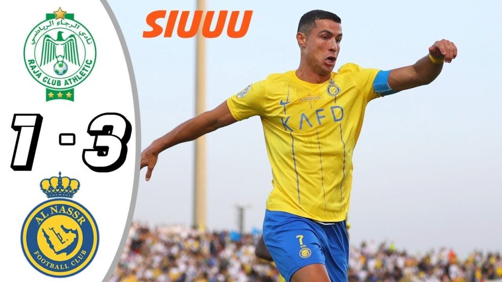 Ronaldo Goal Today Al Nassr vs Raja Casablanca 3 1 Extended Highlights & Goals 2023 #trend #ronaldo