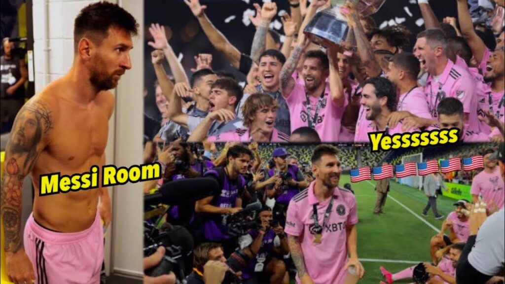 lionel messi in the room with friends 🇺🇸❤️😍