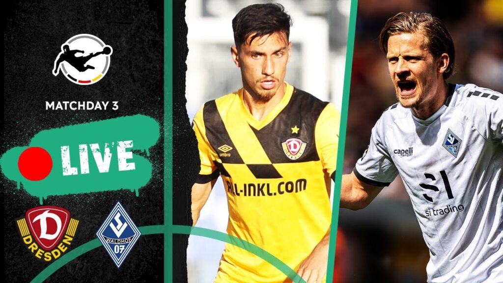 Dynamo Dresden vs. SV Waldhof Mannheim | 3rd Division 2023/24