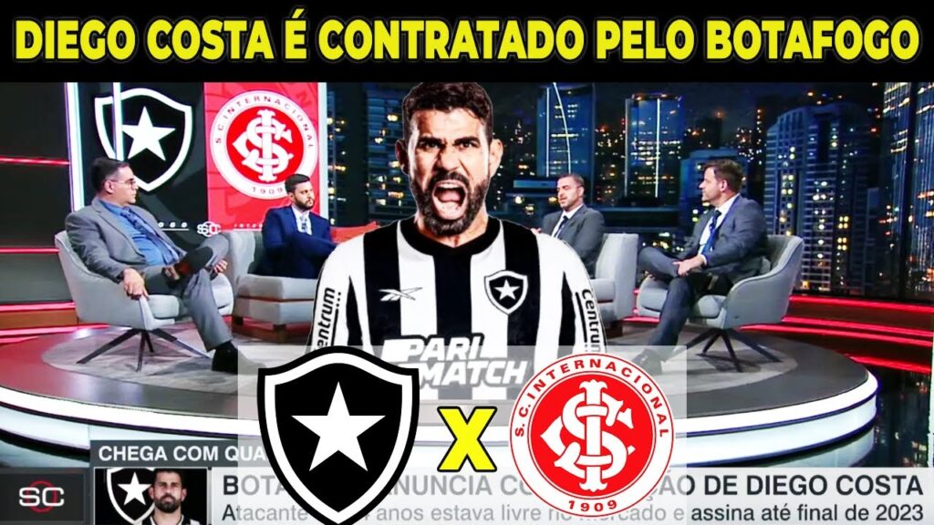 DIEGO COSTA É CONTRATADO PELO BOTAFOGO!