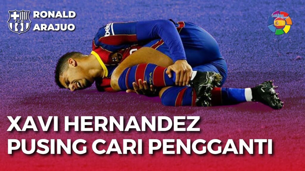 Berita Barcelona Hari Ini, Bikin Pusing 😵‍💫😵‍💫 Ronald Araujo mengalami cedera hamstring