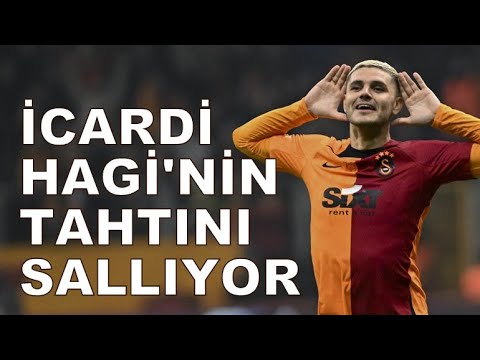 Gollere fısıldayan adam İCARDİ, Galatasaray tarihine şimdiden adını yazdırdı