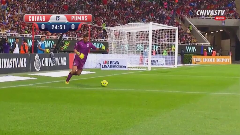 Rodolfo Cota great skill vs Pumas HD