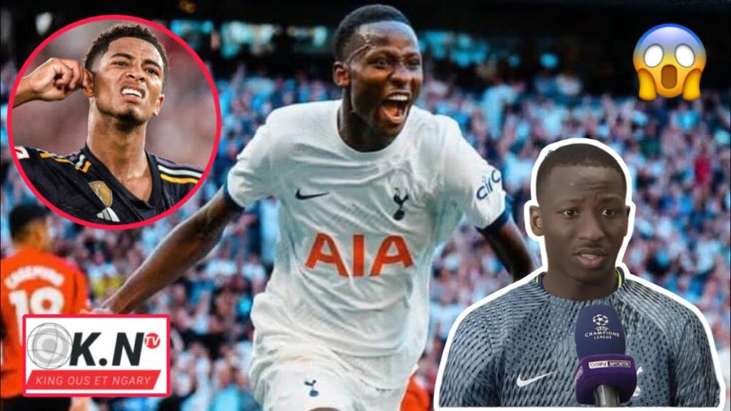 PAPE MATAR SARR déroule et marque son premier but avec Tottenham : Le Real avec BELLIGHAM