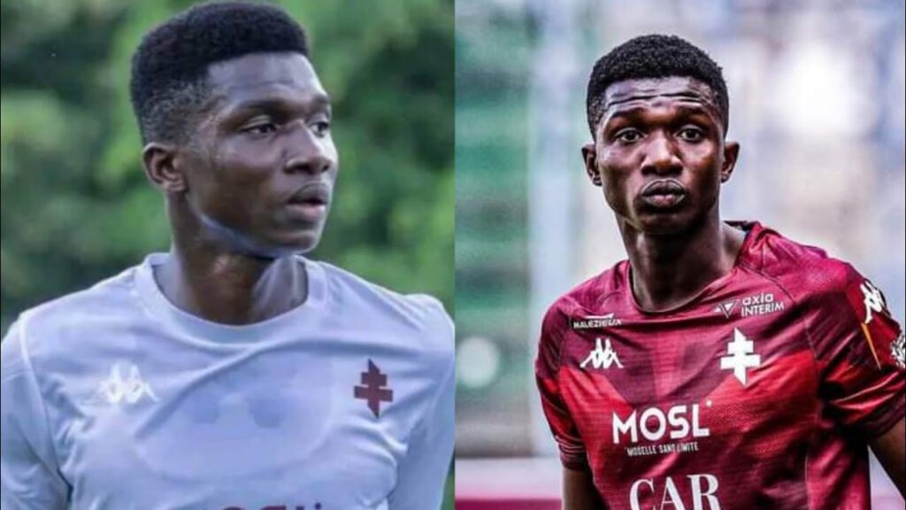 Lamine Camara FC Metz face à Marseille