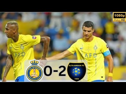 Al Nassr 0 vs 2 Al Taawoun All Goals & Highlights August 18, 2023