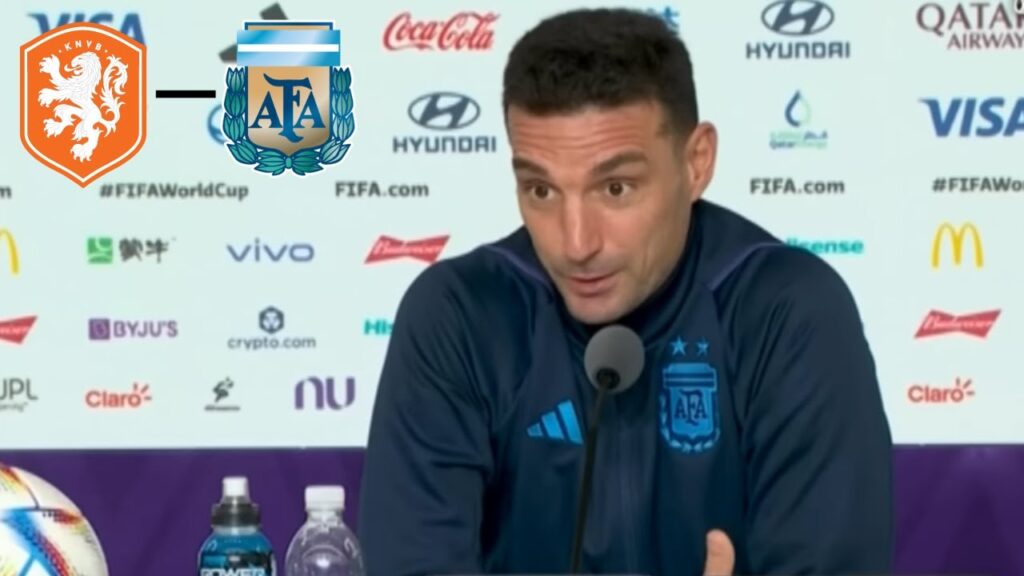 SCALONI EXPLAINS WHY MESSI WAS ANGRY WITH VAN GAAL IN THE NETHERLANDS VS ARGENTINA MATCH (ENG SUBT)