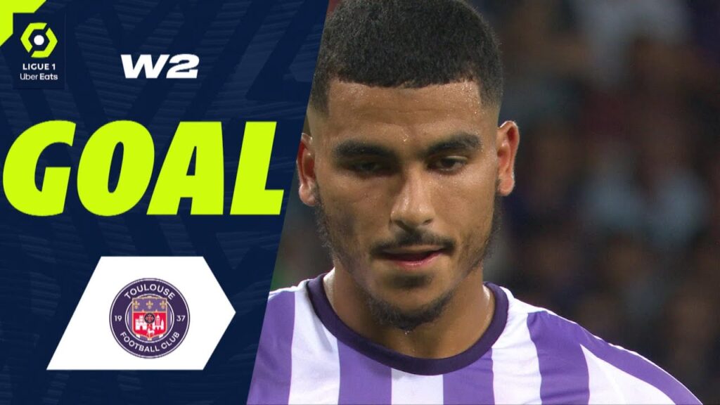 Goal Zakaria ABOUKHLAL (87' pen - TFC) TOULOUSE FC - PARIS SAINT-GERMAIN (1-1) 23/24