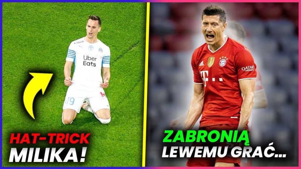 Niemcy NIE CHCĄ rekordu LEWANDOWSKIEGO! ZABRONIĄ mu grać?! Arkadiusz Milik strzela HAT-TRICKA!
