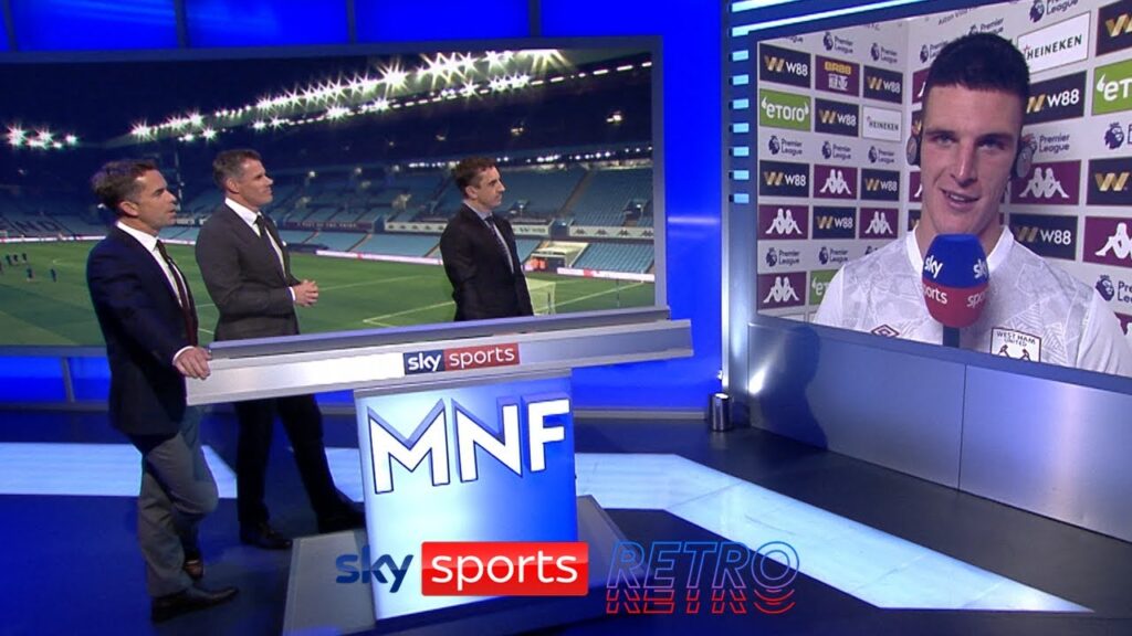 Jamie Carragher & Gary Neville on Declan Rice's development as a holding midfielder