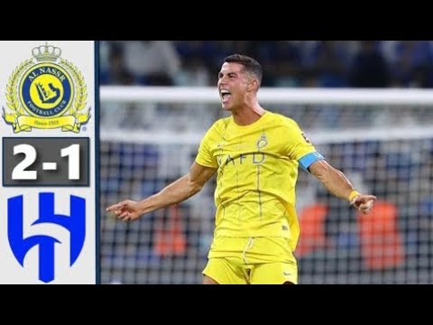 Ronaldo 2 Goals Today 🔥🏆 - Al Nassr vs Al Hilal 2-1 Extended Highlights & Goals 2023 HD