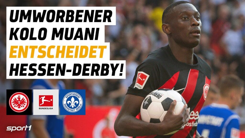 Eintracht Frankfurt - SV Darmstadt 98 | Bundesliga Tore und Highlights 1. Spieltag